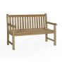 Banc en teck massif Notting Hill 130cm