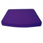 Coussin violet pour fauteuils fixes en teck Ecograde