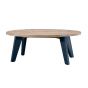 Table Basse en teck recyclé 120 cm, Elfe