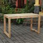Table bar en teck massif recyclé 180 cm Toscagne