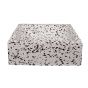 Vasque carrée en terrazzo crème  Arlecchino Mini